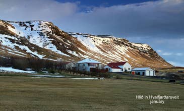 Hlid Cottages with Outdoor Hot Tub in West Iceland