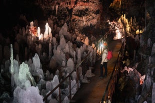 The lava tunnel is a breathtaking spot to go caving.