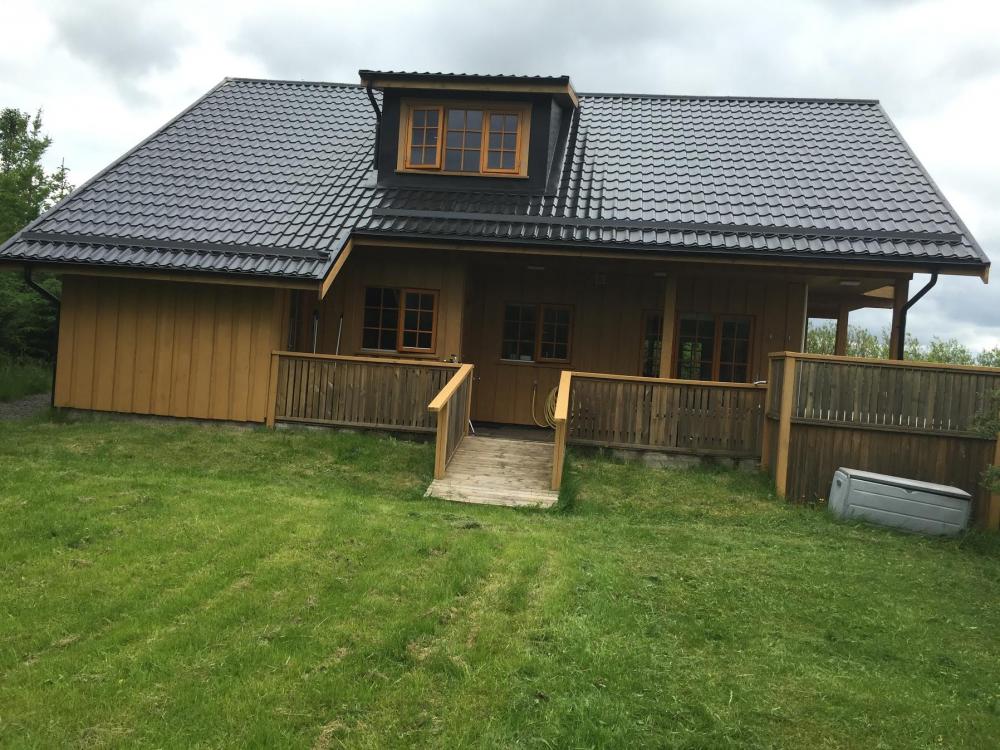 The Nest Cottage Reykjaskogur with an Outdoor Hot Tub
