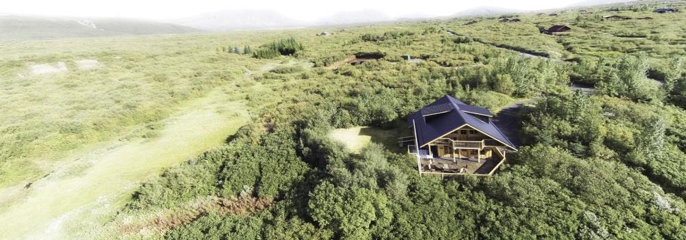The Nest Cottage Reykjaskogur with an Outdoor Hot Tub