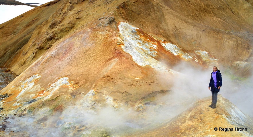 Regína at Kerlingarfjöll geothermal area