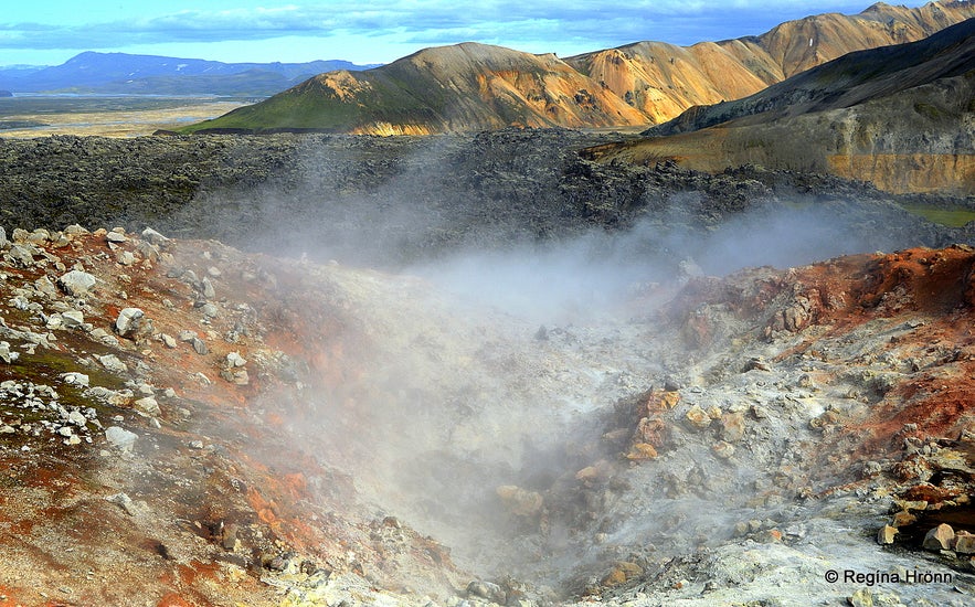 Landmannalaugar in the highland of Iceland