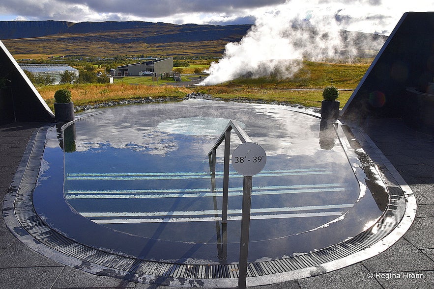 Krauma spa by Deildartunguhver hot spring