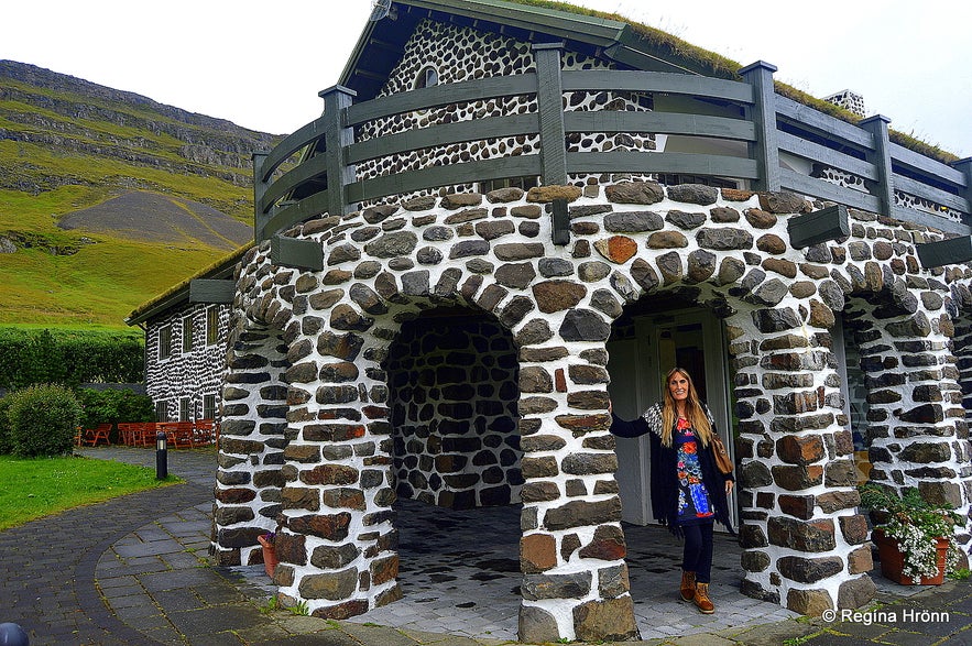 Regína at Skriðuklaustur East-Iceland