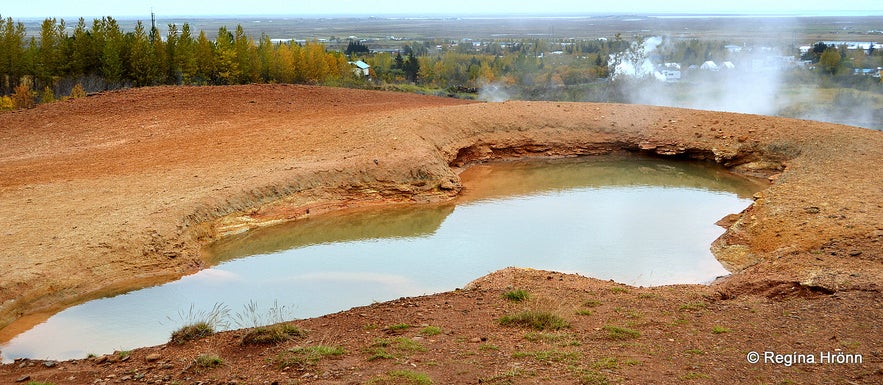 Geothermal area above Hveragerði