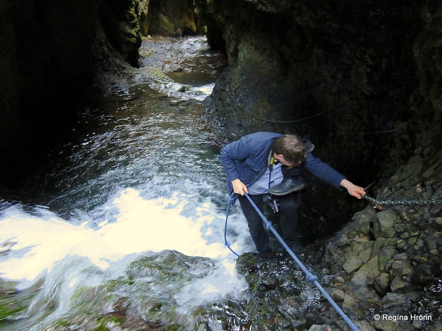 Nauthúsagil Ravine in South-Iceland