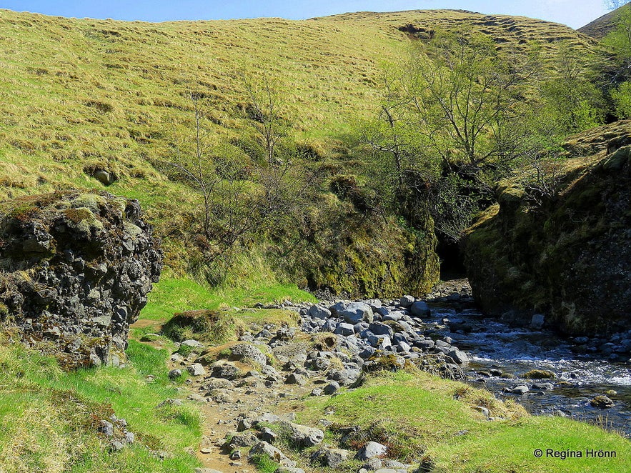 Nauthúsagil Ravine in South-Iceland