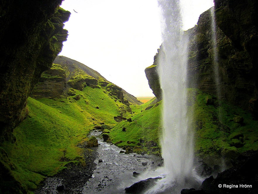 Kvernufoss waterfall