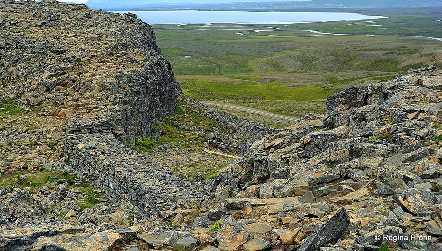 Borgarvirki North-West Iceland