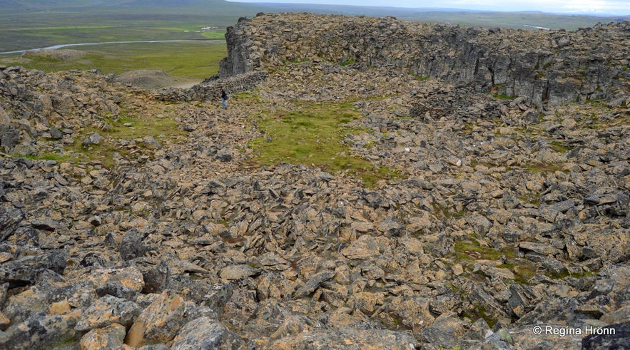 Borgarvirki North-West Iceland