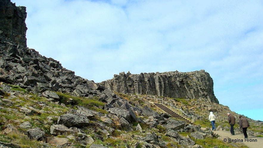 Borgarvirki North-West Iceland