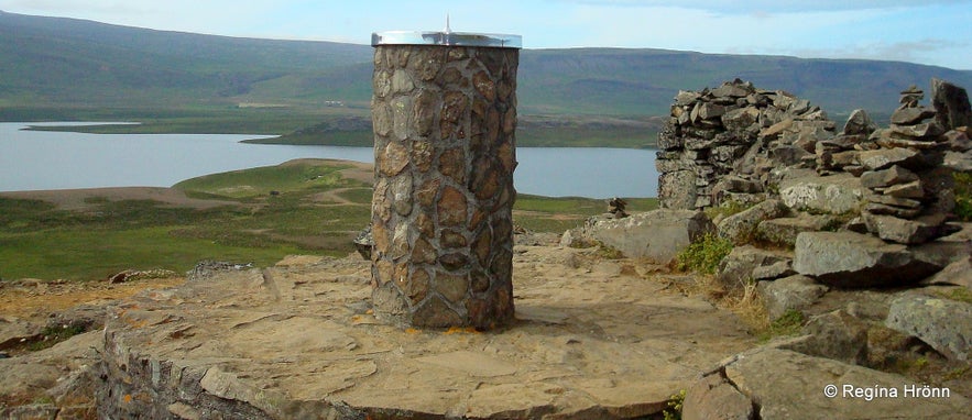 Borgarvirki North-West Iceland view-dial