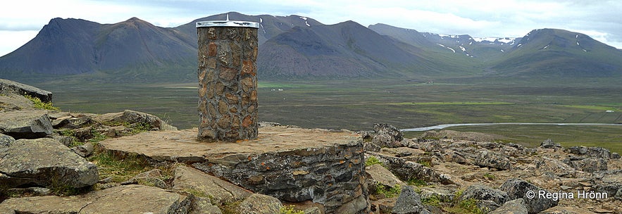 Borgarvirki North-West Iceland view-dial