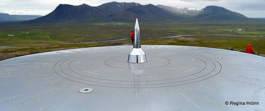 Borgarvirki North-West Iceland view-dial