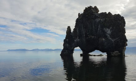 Hvitserkur rock formation in the North of Iceland