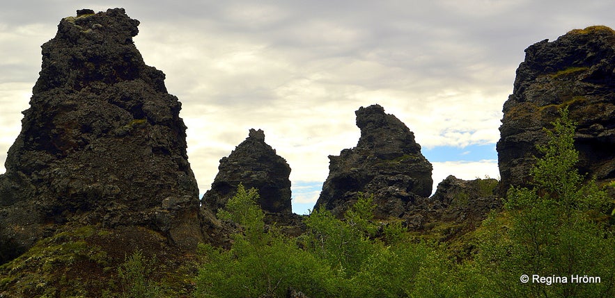 Dimmuborgir at Mývatn