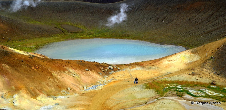 Krafla geothermal area