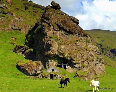 The Peculiar Rútshellir Cave in South Iceland​