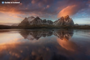 Mount Vestrahorn in Southeast Iceland.