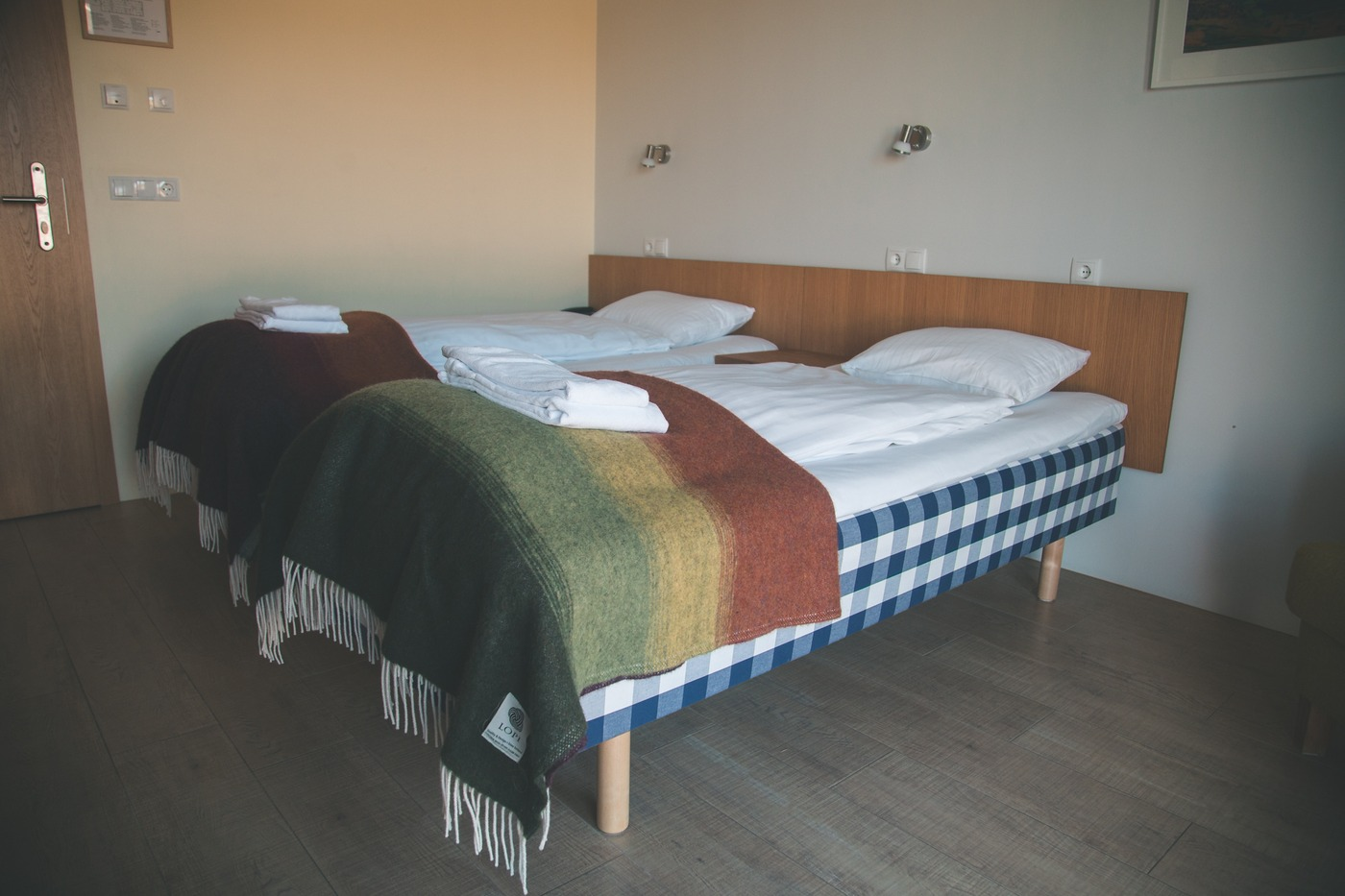 L'Eldhestar Hotel dispone di accoglienti camere matrimoniali per le coppie.