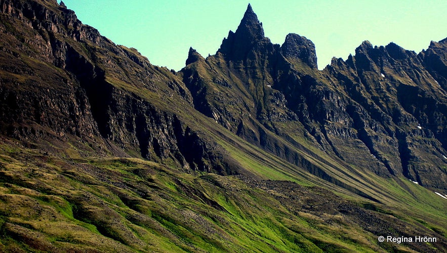 Hraundrangi in Öxnadalur