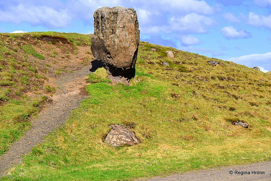 Staupasteinn/Steðji rock in Hvalfjörður