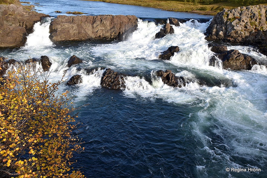 Glanni waterfall in Borgarfjörður