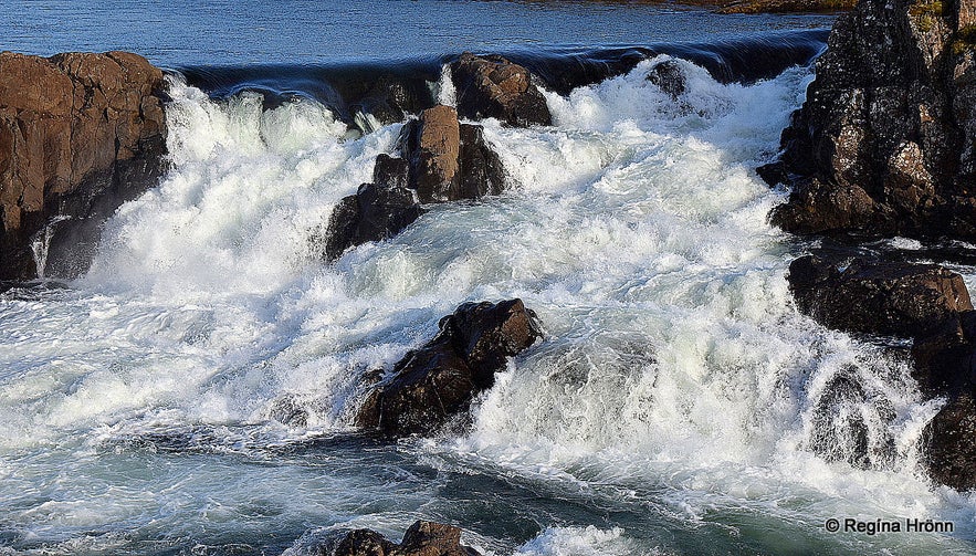 Glanni waterfall in Borgarfjörður