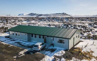 Vogahraun Guesthouse is located in the Lake Myvatn area.