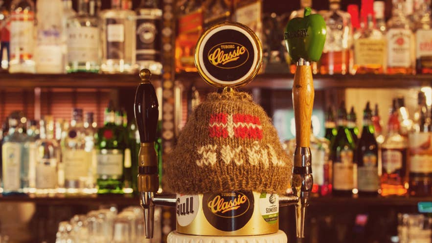 Den Danske Krø is a real Danish pub in downtown Reykjavik with a great selection of beers and regular live music