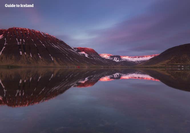 The beautiful westfjords are home to small towns and fishing villages.