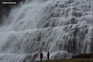 The majestic Dynjandi waterfall and its cascades are a sight to behold.