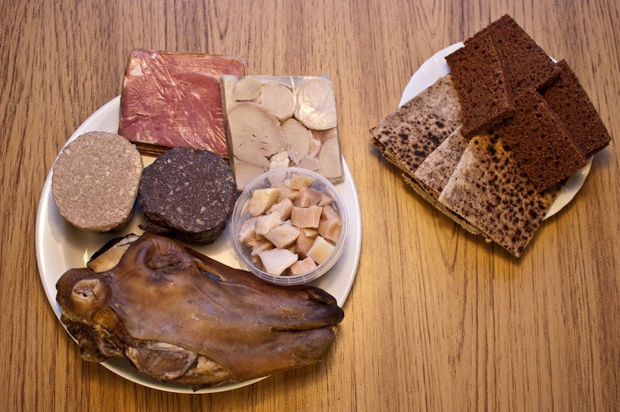 Some traditional dishes are infamous, like the sheep head and Iceland ram testicles