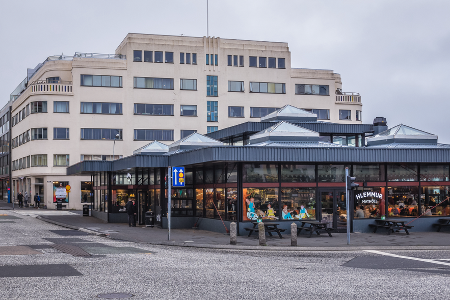 Hlemmur matholl oldest food hall in Iceland