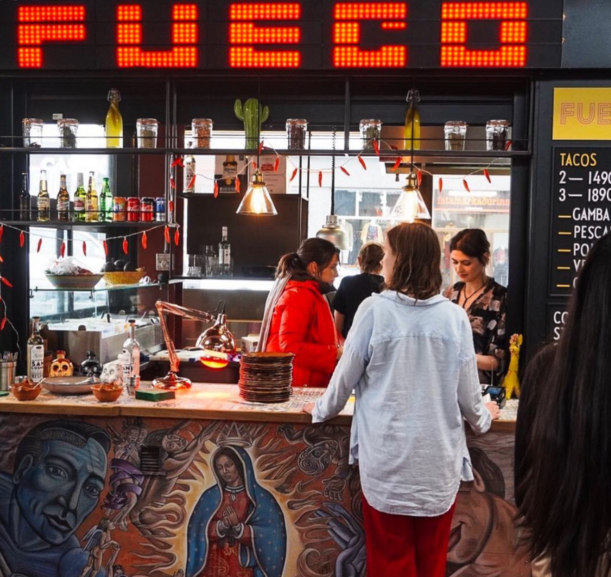 Fuego tacos restaurant in downtown reykjavik