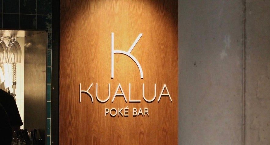 Kualua poke bowl restaurant in reykjavik Iceland