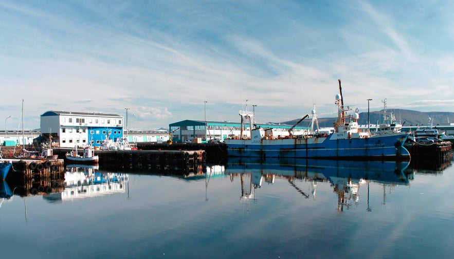 Grandi Matholl Food hall by the harbour in reykjavik