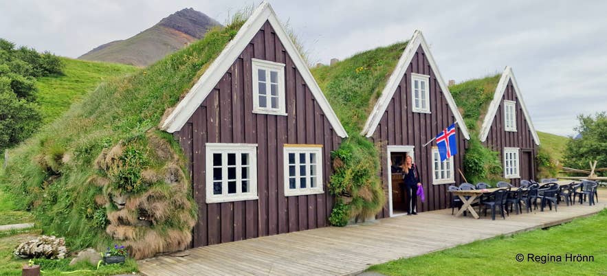 Hrafnseyri turf house in the Westfjords Hrafnseyri turf house in the Westfjords
