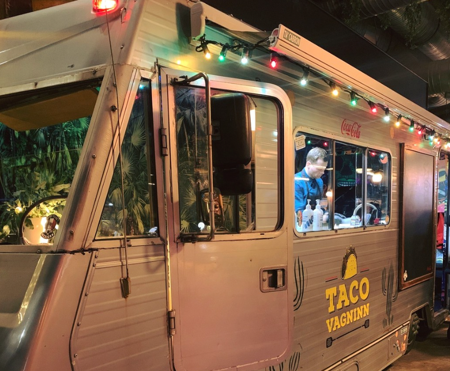 The Taco truck at Greenhouse food hall