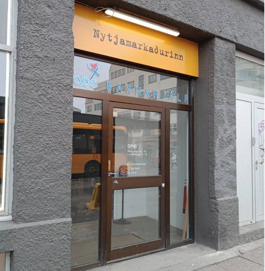 ABC Børnehjælps-genbrugsbutik i Reykjavík