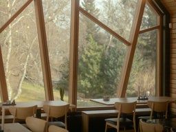 Enjoy the beautiful view at LYST of the Akureyri botanical garden