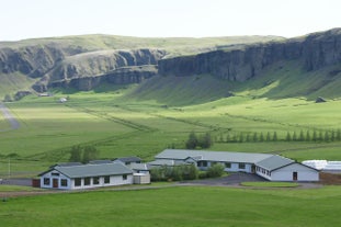 Adventure Hotel Geirland is located in south-east Iceland.