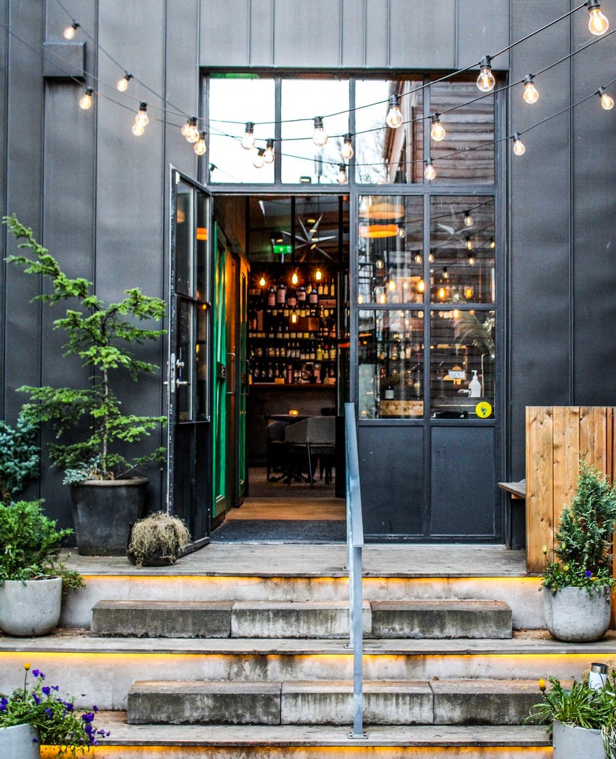 door to Port 9 wine bar hidden gem in reykjavik door to Port 9 wine bar hidden gem in reykjavik