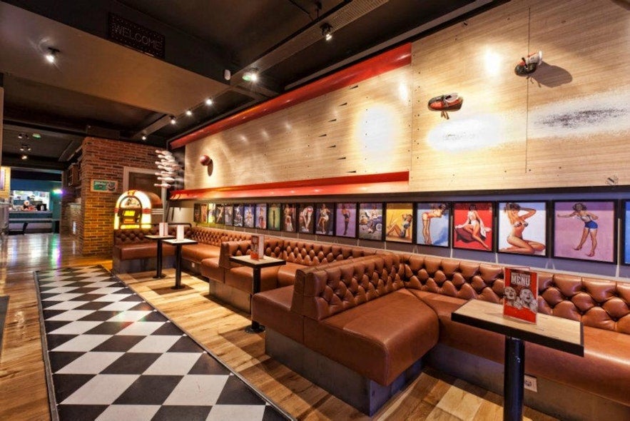 Lebowski theme bar in downtown reykjavik Lebowski theme bar in downtown reykjavik