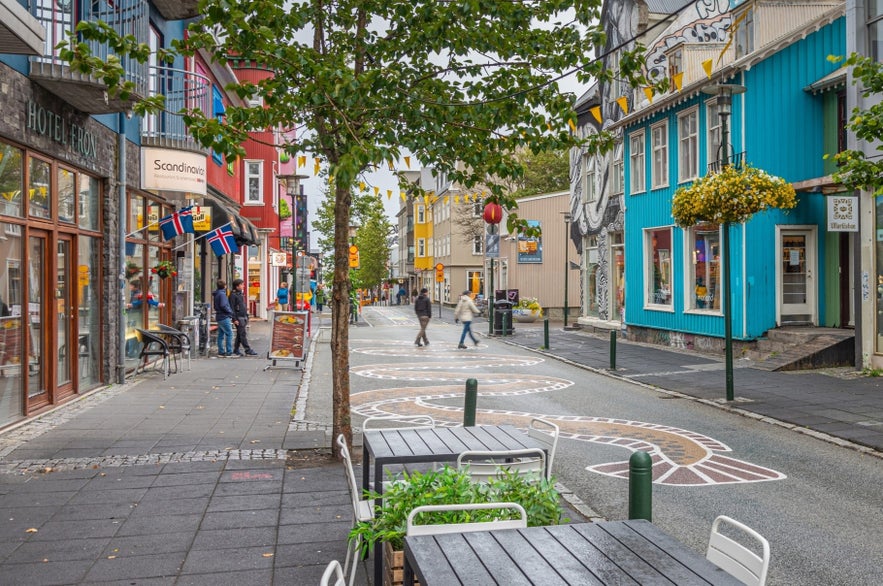 Take time to discover the charming streets of Reykjavik