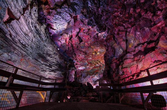 Private Golden Circle Tour with Lava Tunnel Experience from Reykjavik