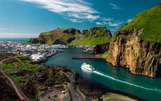 Guests will ride a ferry that will take them to the Westman Islands.