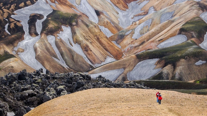 Iceland's landscapes are a hikers paradise