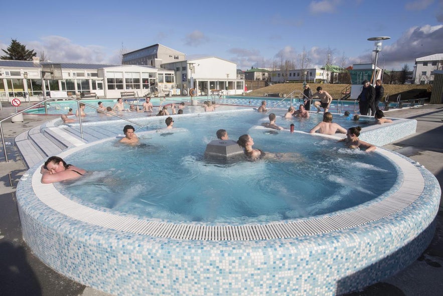 All pools in Iceland require guests to shower naked before entering