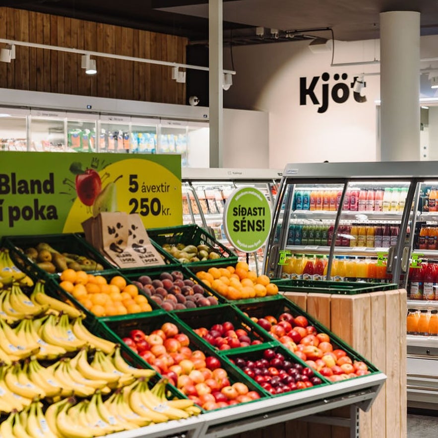 Be mindful of grocery prices in Iceland and choose places like Krónan